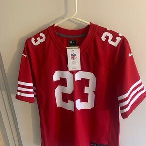 49ers NFL Youth McCaffrey #23 Jersey Large